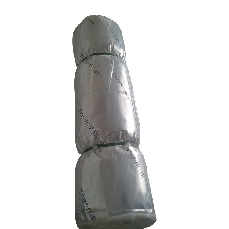 Sf19 Multi Layers Foil Bubble Woven Fabric Foam Radiant Barrier Silver Fireproof Thermal Insulation