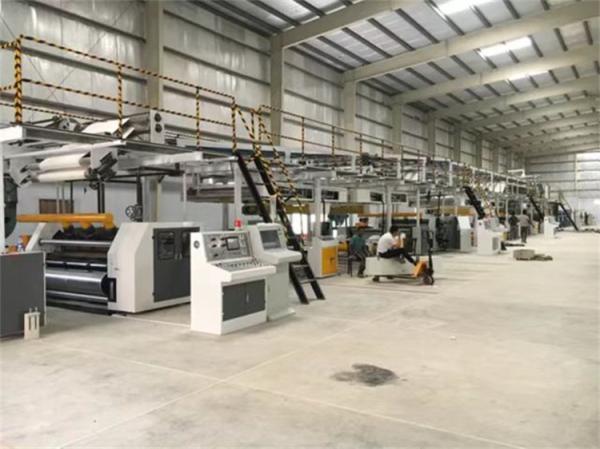 High Speed 5 Ply Corrugated Carton Making Machine Packing Line for Large Carton Sizes