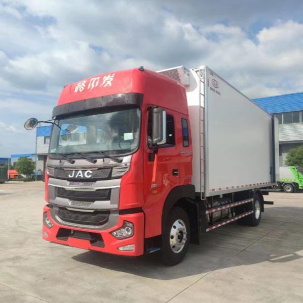 JAC Frozen Food Truck 10 Ton Refrigerated Truck For Frozen Food Transport