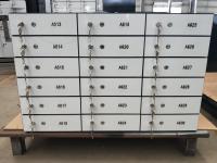 caja de depósito seguro del banco de la anchura de la placa de acero 400m m de 0.7m m, caja de la custodia segura bloqueable