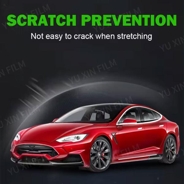 Non Yellowing TPU Paint Protection Film 10 Years Clear PPF FILM High Glossy