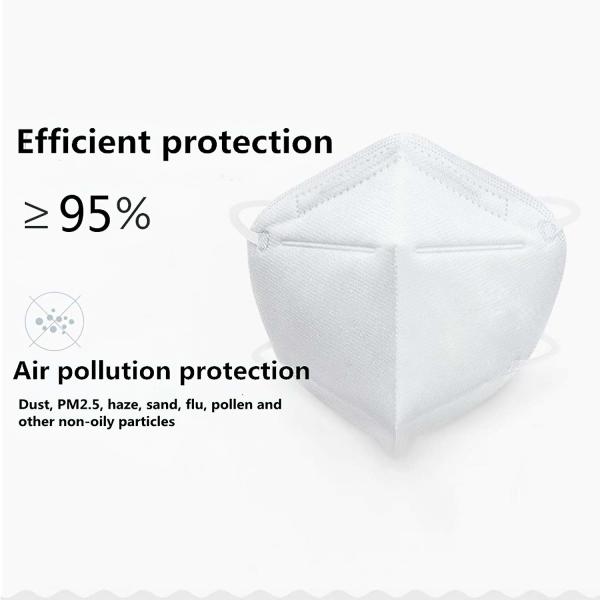 4 Layers Medical Disposable Face Mask Hypoallergenic Skin Friendly 2 Pcs / Bag