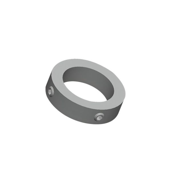 DYE19-03 Aluminum Tube Fittings Lean Pipe Slider Horizontal Located Ring Slider Fixed Positioner
