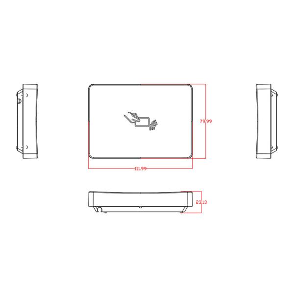 MCR0110v5 High Quality Contactless NFC Smart Card Reader/Writer 13.56MHZ RFID e-ID Card Reader