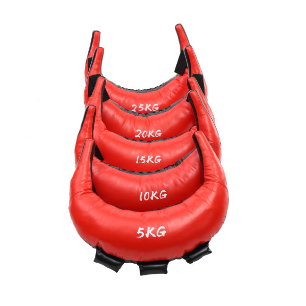 Leather Bulgarian Power Bag , Core Training 12kg Bulgarian Bag