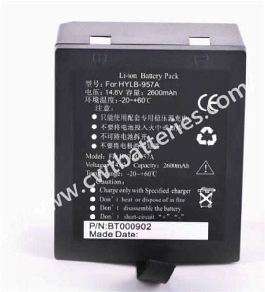 EDAN M9B,M9 HYLB-957A M8A M8B 14.8V 2600mAh Batterie compatible