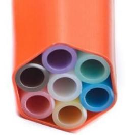 Solid  Air Blown Fibre Microduct Smooth Surface  With No Scraps Cracks