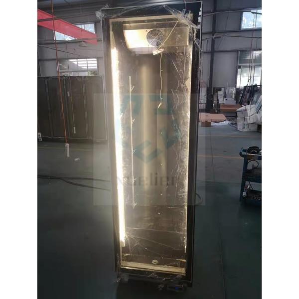 Commercial Wine Glass Door Display Freezer Beverage Single Door Upright