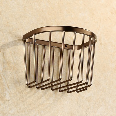 Vintage Bronze Toilet Paper Tissue Dispenser Toilet Roll Storage Box