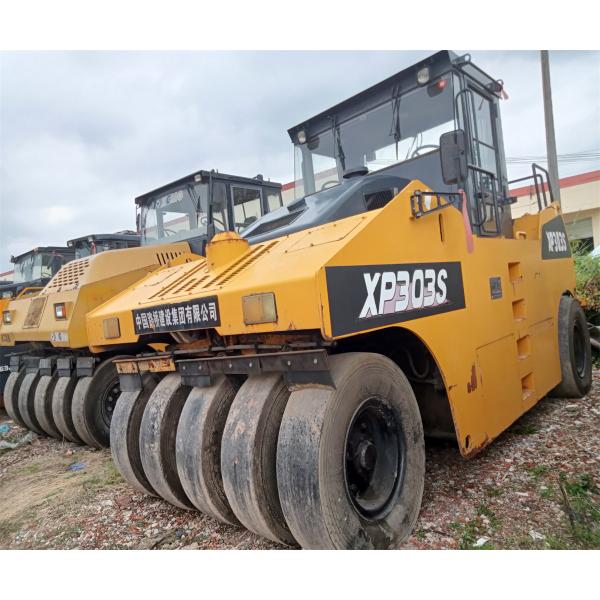 Construction Works XCG Engine Used Road Roller XP303 in Good Condition