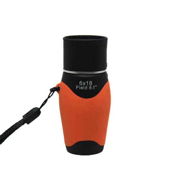 Customized Color Pocket Monocular Telescope 10.5mm Eye Relief Christmas Gift For Kids