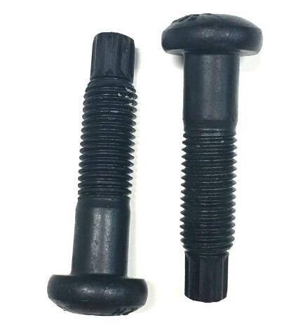 Black Round Head Bolt 10t Tc Bolt M10x30 Size High Precision ASME B18.6.3