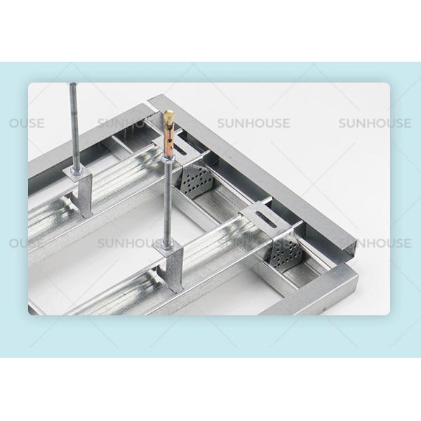 60# Keel Material Gypsum Board Ceiling incombustible para los edificios residenciales comerciales