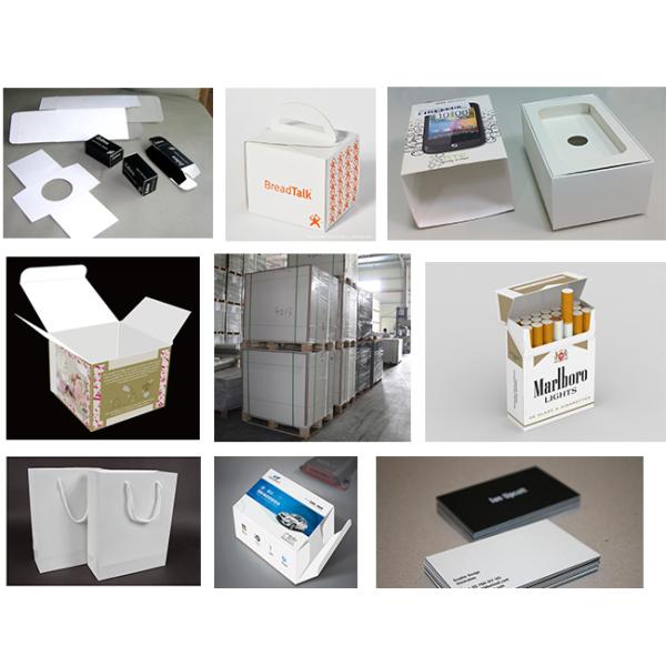 Virgin Wood Pulp Ivory Cardboard Cardstock Paper For Magazine Cover