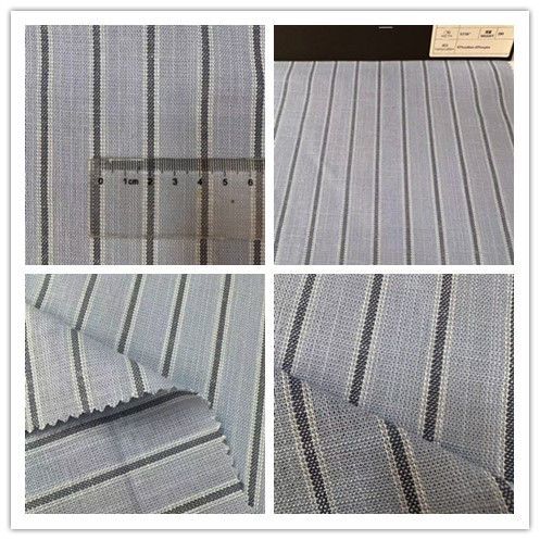 Cotton/Rayon Stripped Fabric Yarn Dyed Light Weight Quality for Pants