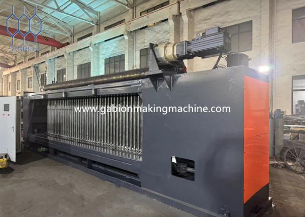 Gabion Mattress Machine For Riverbank Protection 6x2x0.3m Standard Size With 380N/mm Tensile Strength