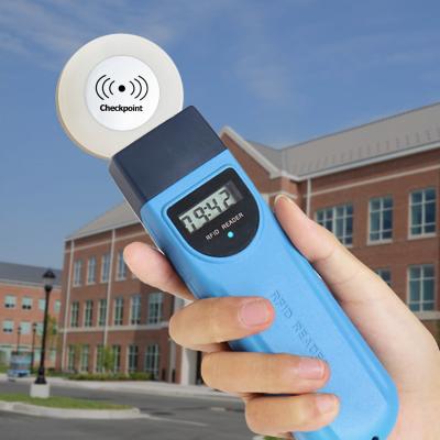 Relógio Digital Guard Tour System LED Display Flash RFID Scanner