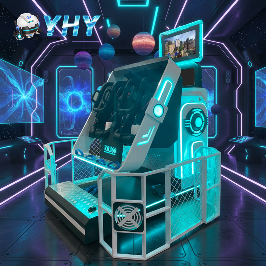 Earn Money Business 9d VR 360 Degree Rotation 2 Seats VR Simulator Big Sale for March Purchasing Festival
