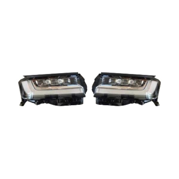100% Tested Auto Headlight Car Head Lamp Light For TOYOTA Land Cruiser 2022-2024 ABS Plastic