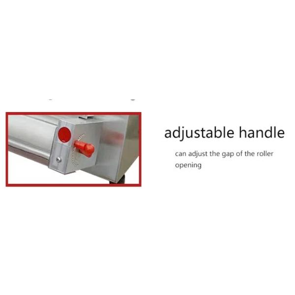 Machine de cuisson commerciale professionnelle 50g - 500g de rouleau de la pâte de pizza d'équipement