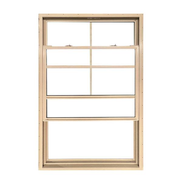 Custom-sized White Vinyl Single Hung Windows UPVC Noise Reduction and Weather-Resistant PVC Material