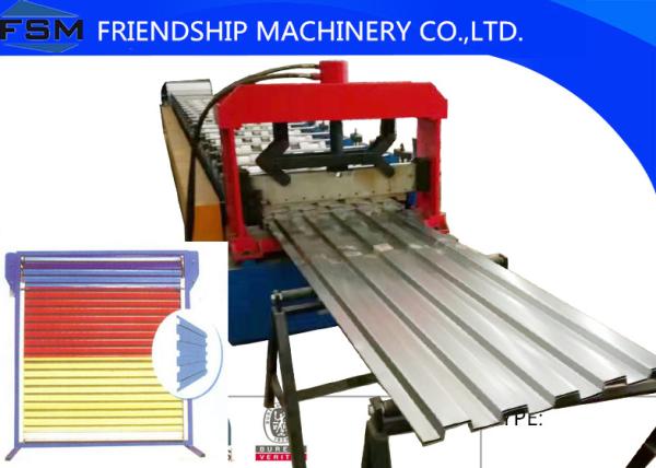 18.5kw Power Stell Door Shelf Panel Roll Forming Machinery 1250mm Coil Width