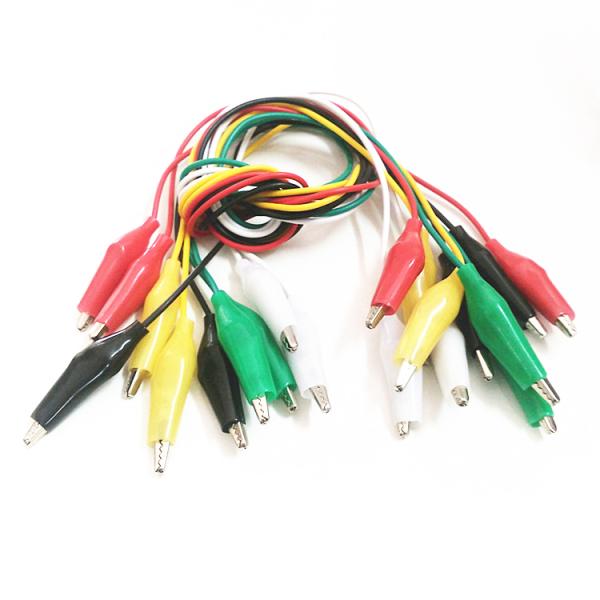 Alligator Clip Industrial Wiring Harness 50cm Electrical Double Ended Roach Clip
