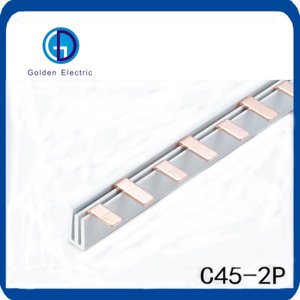 C45 Tipo Cobre Elétrico Barras de travagem Cobre Vermelho e PVC resistente ao fogo Detalhes do material