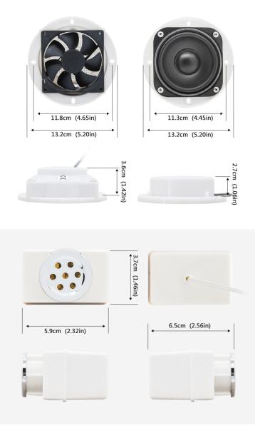 Multi Function Steam Sauna Equipment With Bluetooth Cellphone Connection / MP3 USB