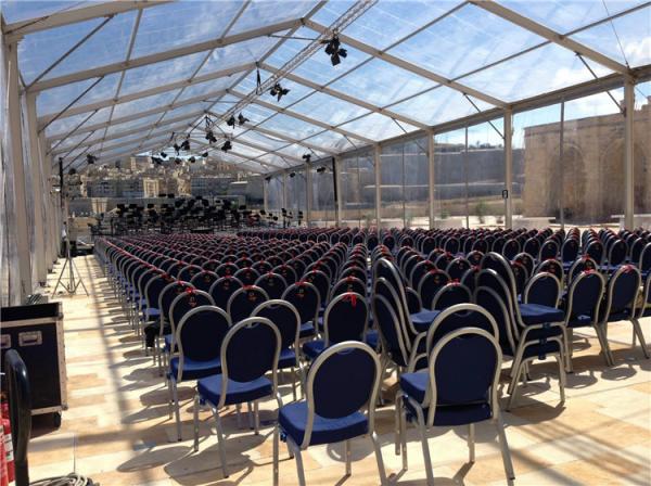 Double PVC Coated Clear Luxury Wedding Tents For Event