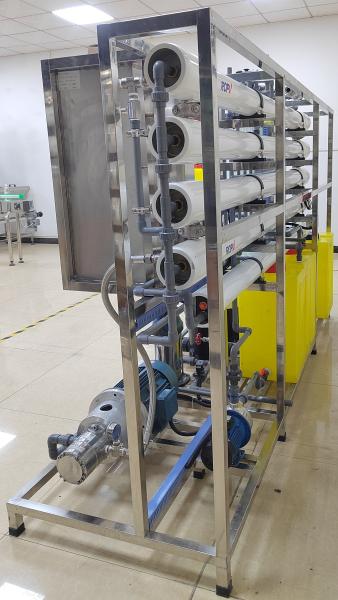 8000GPD RO Station For Seawater Bore Well Water To Drinking Water Plant Water Desalination Machines