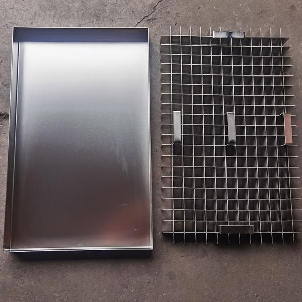 Custom Size 304 Stainless Steel Oven Baking Tray With Cutter