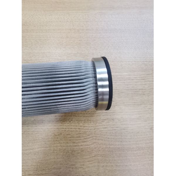 Stainless Steel Sintered Fiber Felt Filter Cartridge for High-Temperature and Corrosive Fluid Filtration