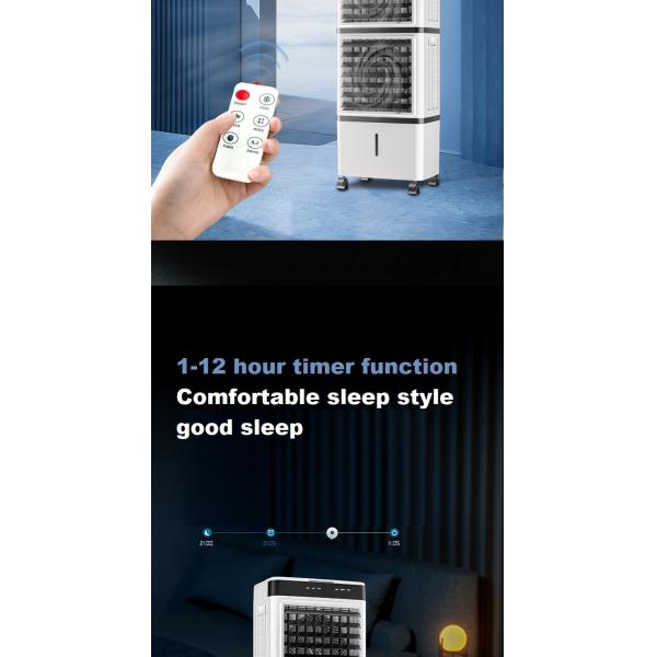 14L Double Layer Portable Evaporative Air Cooler with Remote Control and 220V Voltage