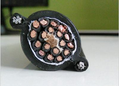 Flexible Round Traveling Control Cable for cranes or other appliances RVV(2G)18Cx1.5SQMM in black color