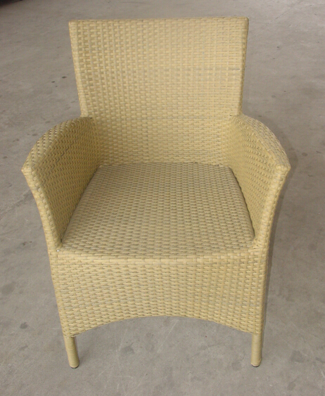 backyard wicker leisure bench -11043