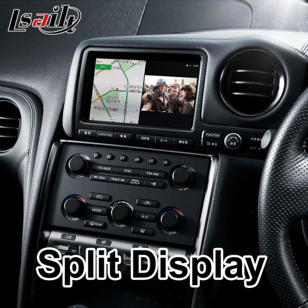 Интерфейс беспроводного Carplay андроида Lsailt видео- для Nissan GTR R35 GT-r JDM 2008-2010