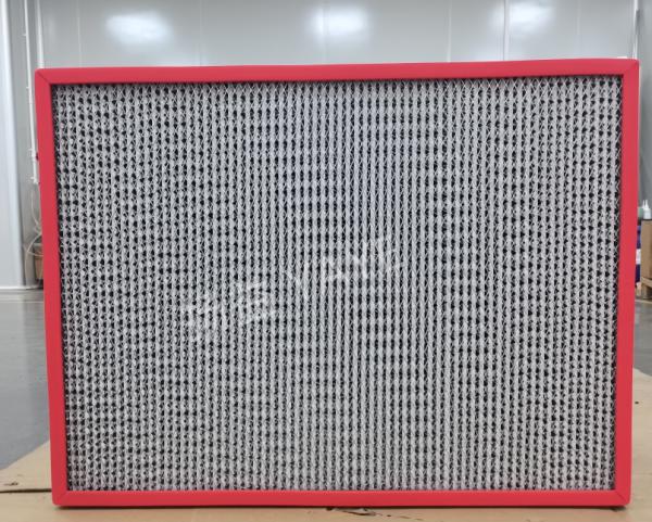 Pleated High Temperature Air Filter SS Wire Mesh Ac Filters