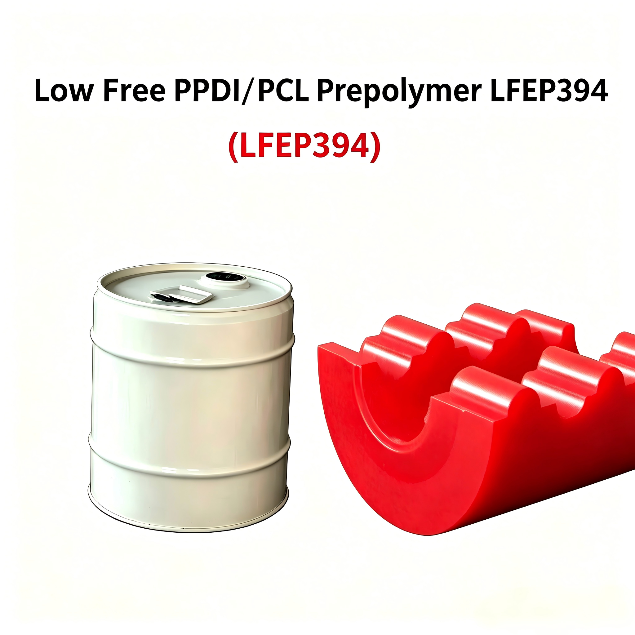 LFEP394 – High-Stability PPDI/PCL Prepolymer with Low Viscosity for Vibration-Damping Components