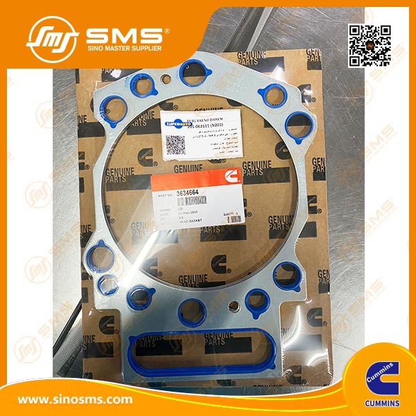 KT19 3634664 CUMMINS Engine Parts Cylinder Gasket 20*25*1CM