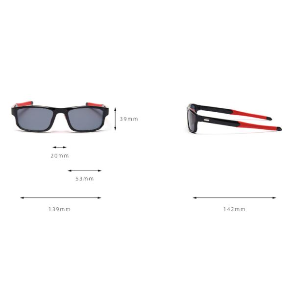 BSCI Cycling Running Sunglasses TR90 UV400 Polarized Sport