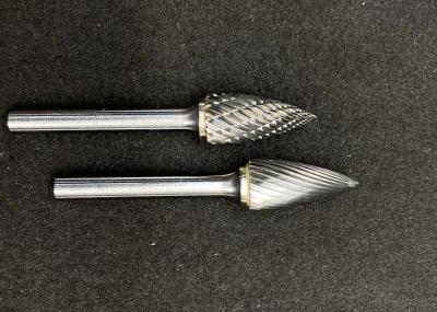 Cylinder Double Cut Carbide Burr Uncoated Tungsten Rotary Deburring Tool