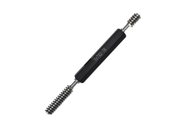Thread Plug Gauge Tr7x2mm Made from Hardened Tool Steel for Excellent Durability and Wear Resistance