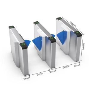 IP54 Stainless Steel Swing Gate Turnstile With Face Recognition 2 Way