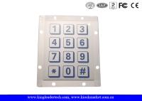 Saque el polvo e impermeabilice del telclado numérico dominante del control de acceso de la puerta de la seguridad del teclado numérico 12
