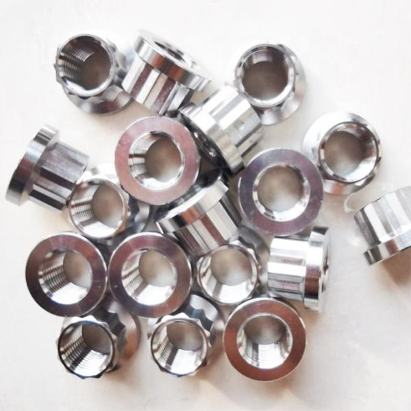 Universal 12 Point Flange Nuts 3/8-24 Thread 7/16