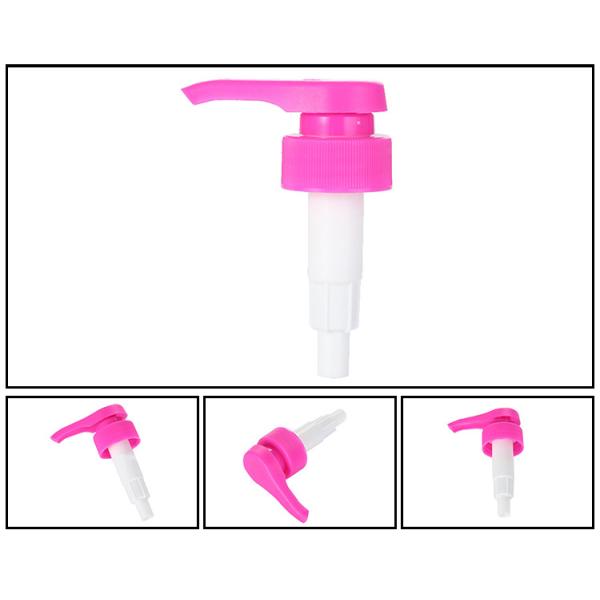 Пурпурная голова насоса пластиковой пены PP 33mm 4.4g не разливает ребристое закрытие