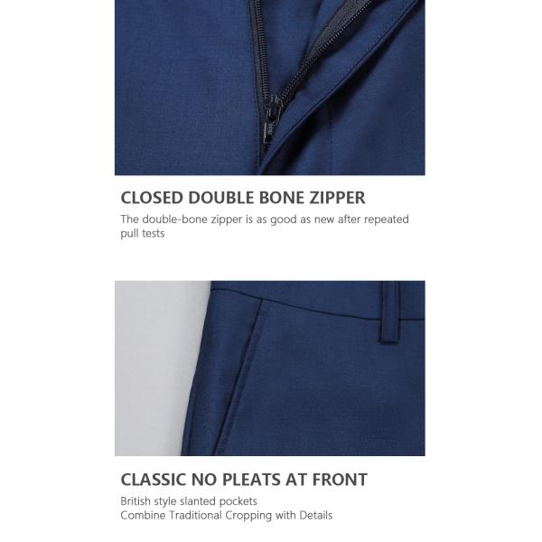 Стильные и удобные мужские шерстяные полиэстерные брюки для гольфа