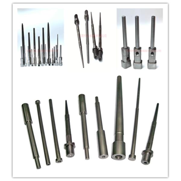 Точность S136 умирает стальные штифты в сердечнике электромагнита Nitrided с твердостью HRC44-46 для частей прессформы заливки формы