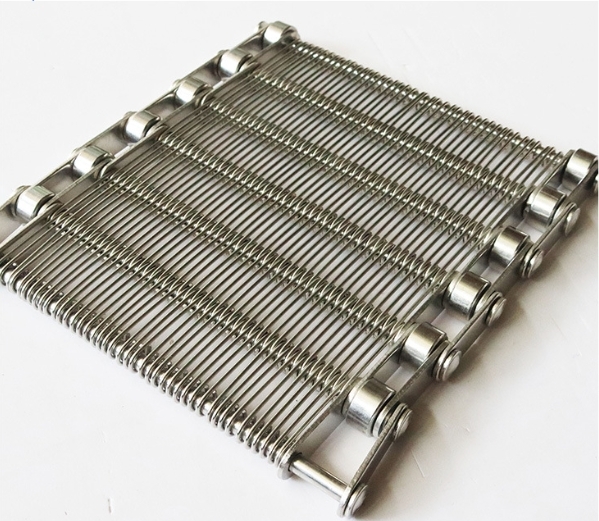AISI 316 Stainless Steel Heat Resistant Mesh Conveyor Belt Balanced Weave 800℃ for Baking Oven